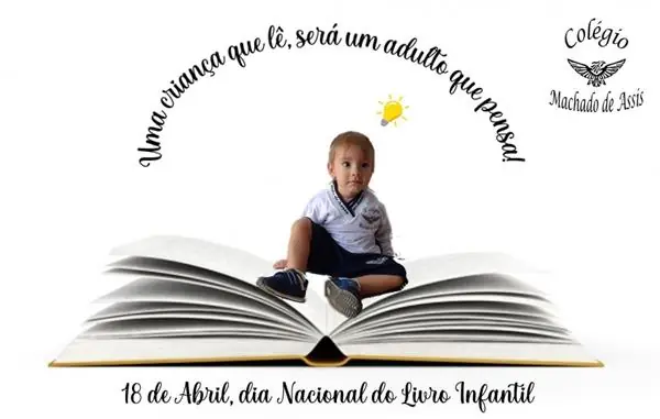 18 de Abril – Dia Nacional do Livro Infantil – Colégio Machado de Assis