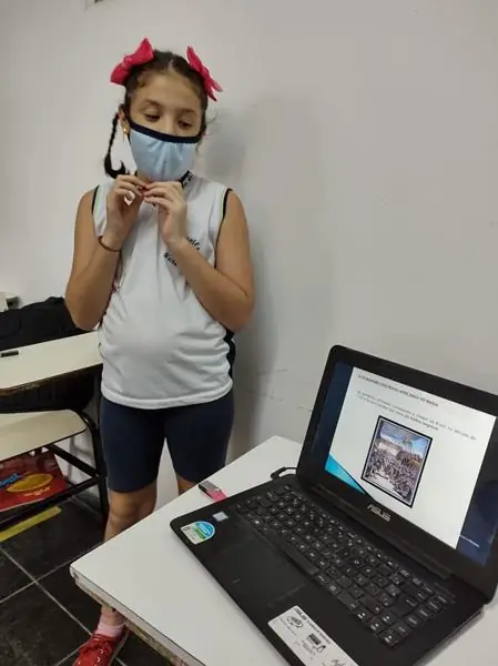 Alunos do 5º ano – Seminário de História e Geografia – foto 2