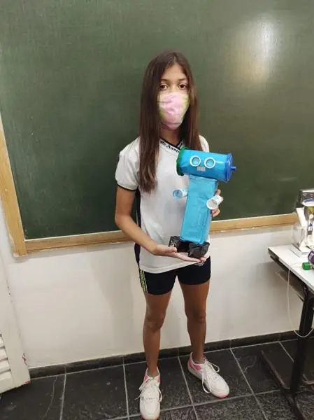 Alunos do 5º ano – Trabalhando sólidos geométricos – foto 15