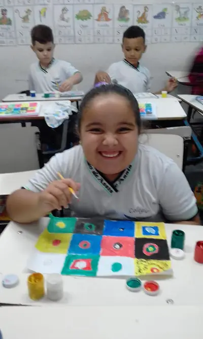 Aula de Artes – 2° ano – foto 2