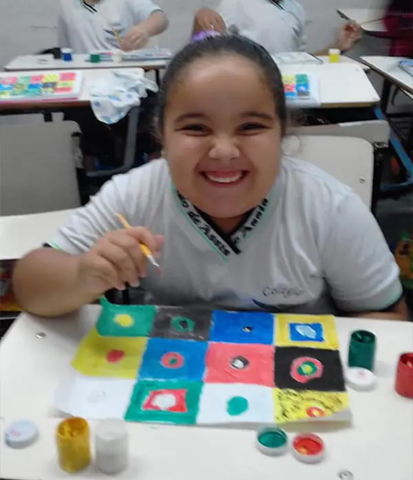 Aula de Artes – 2° ano – Colégio Machado de Assis