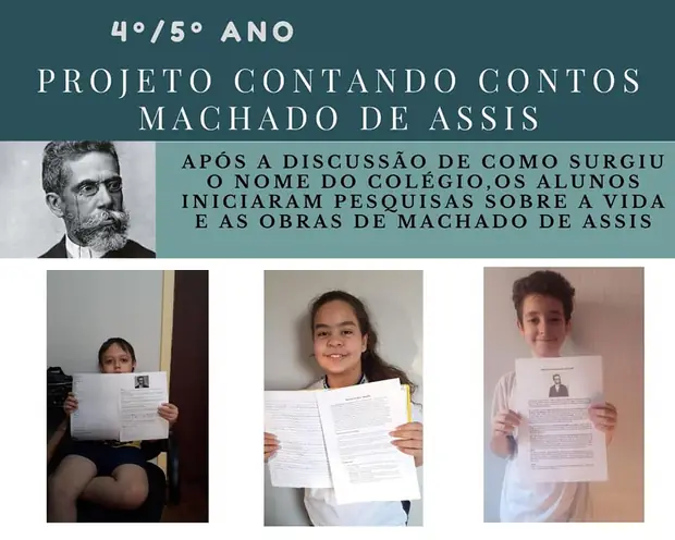 Projeto Contando Contos – Machado de Assis – foto 3