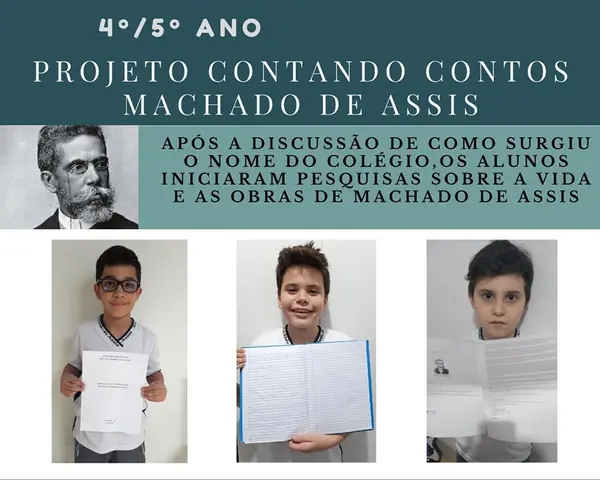 Projeto Contando Contos – Machado de Assis – Colégio Machado de Assis