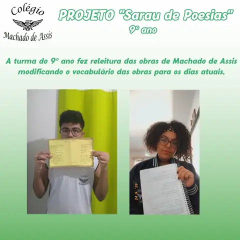 Projeto “Sarau de Poesias” Fundamental 2 – foto 8