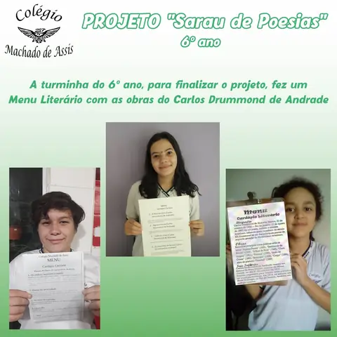 Projeto “Sarau de Poesias” Fundamental 2 – foto 9