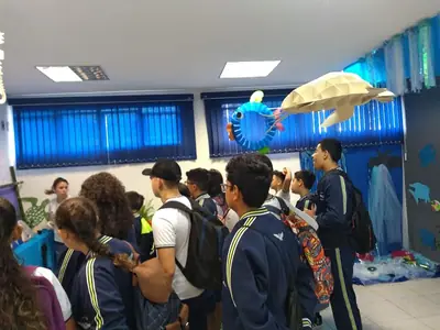 Visitas: Feira de Ciências e Laboratórios da Unifatea – Fundamental II – foto 3